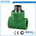 ISO 15874 PPR Pipes and Fittings Water Reducer Tee PPR Fittings Elbows